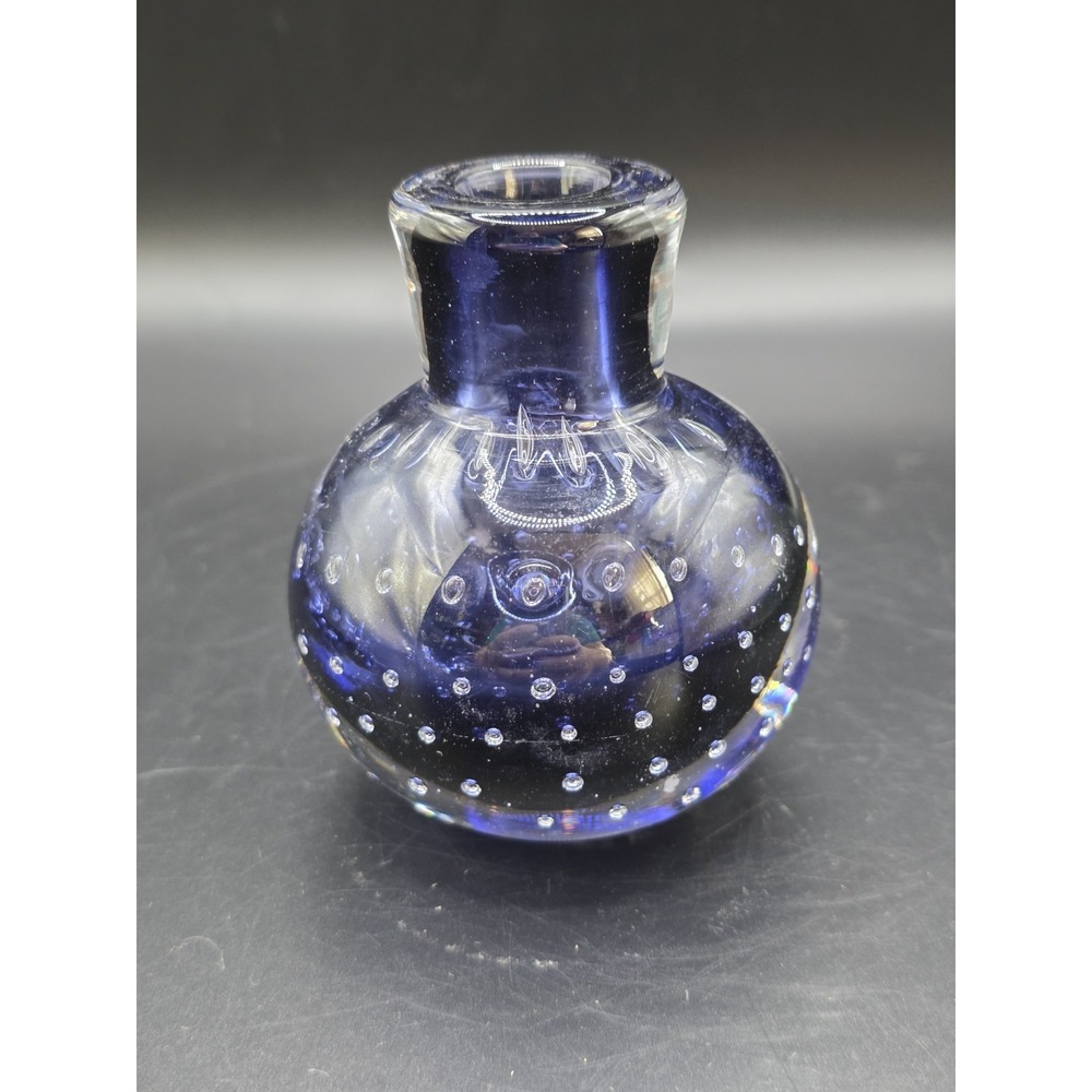 Vintage Purple Glass Perfume Bottle‎